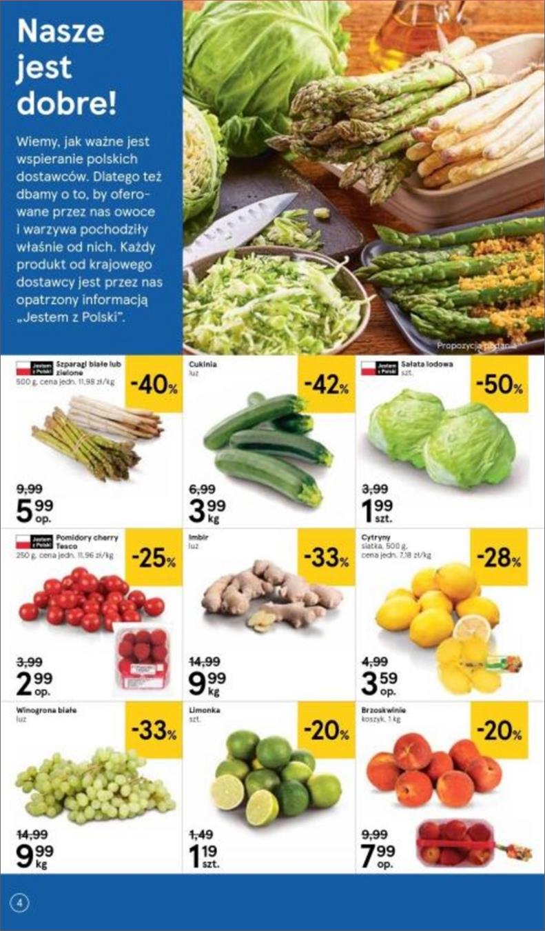 Gazetka Tesco Polska Sp. z o.o. nr 4 od 2018-06-14 do 2018-06-20