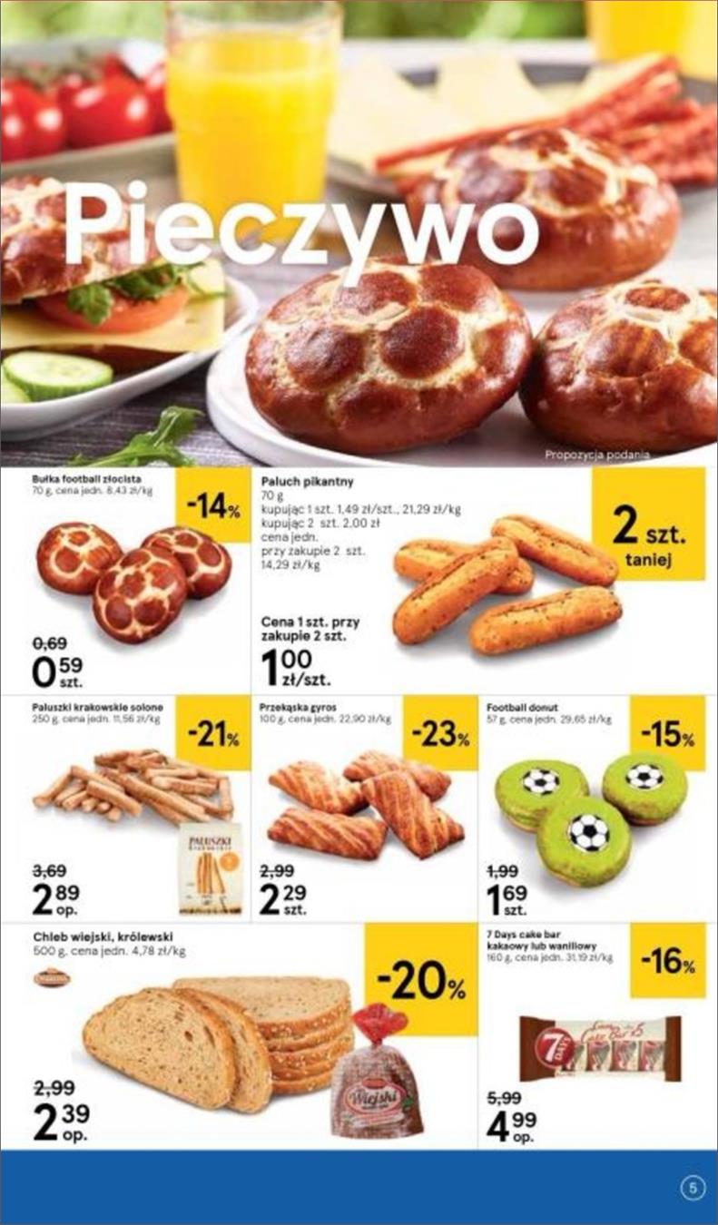 Gazetka Tesco Polska Sp. z o.o. nr 5 od 2018-06-14 do 2018-06-20
