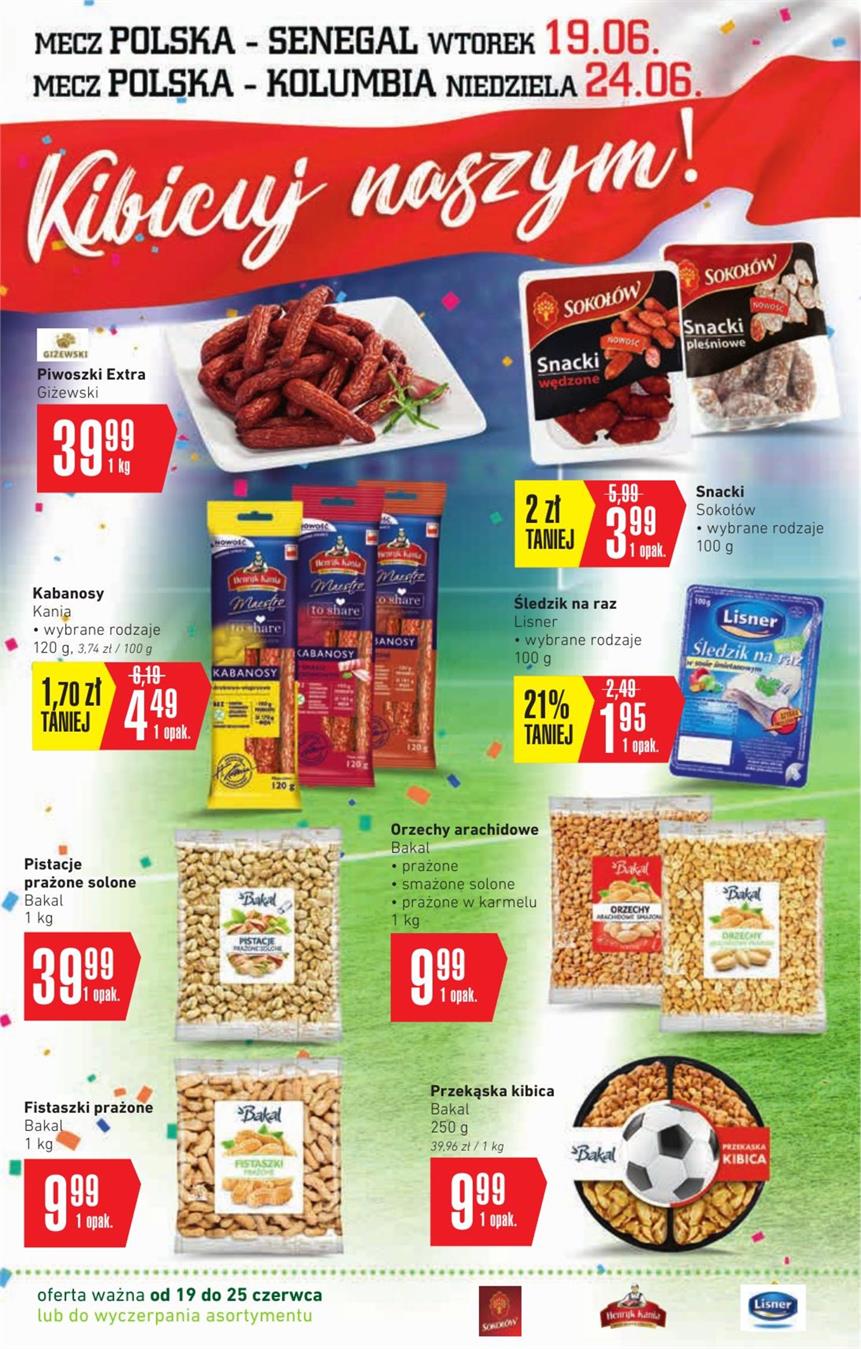 Gazetka SCA PR Polska Sp. z o.o. nr 4 od 2018-06-19 do 2018-06-25