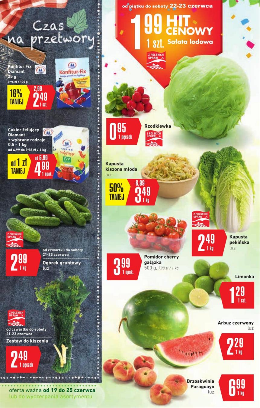 Gazetka SCA PR Polska Sp. z o.o. nr 10 od 2018-06-19 do 2018-06-25