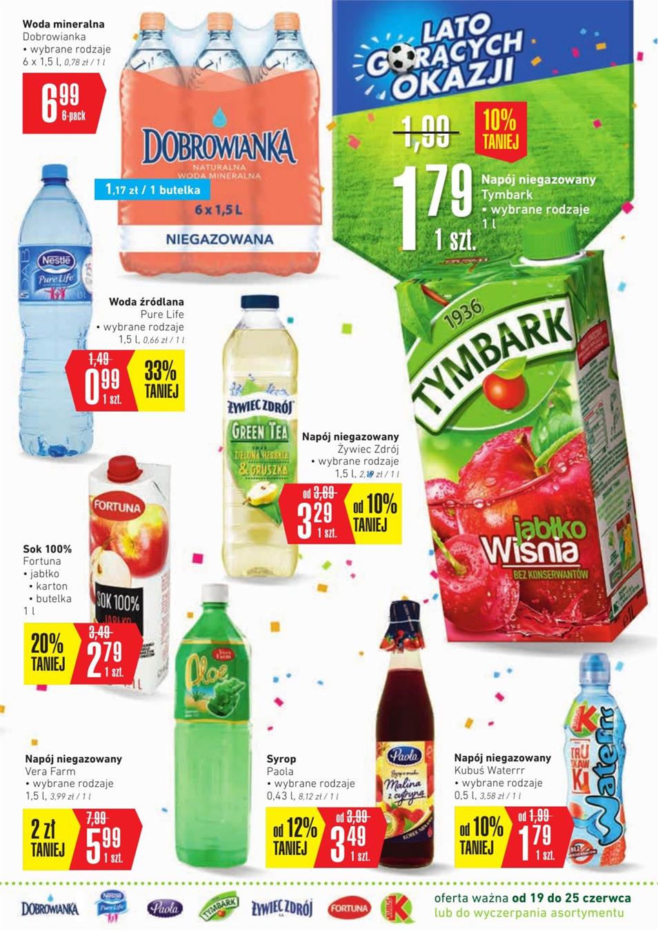 Gazetka SCA PR Polska Sp. z o.o. nr 23 od 2018-06-19 do 2018-06-25
