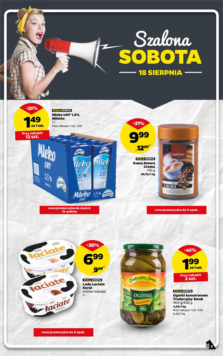 Gazetka Netto Sp. z o.o. nr 3 od 2018-08-13 do 2018-08-18