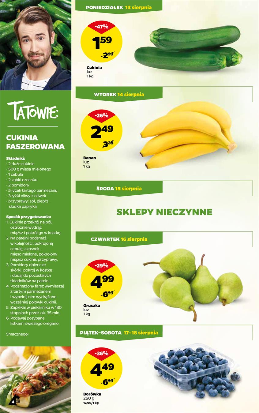 Gazetka Netto Sp. z o.o. nr 4 od 2018-08-13 do 2018-08-18