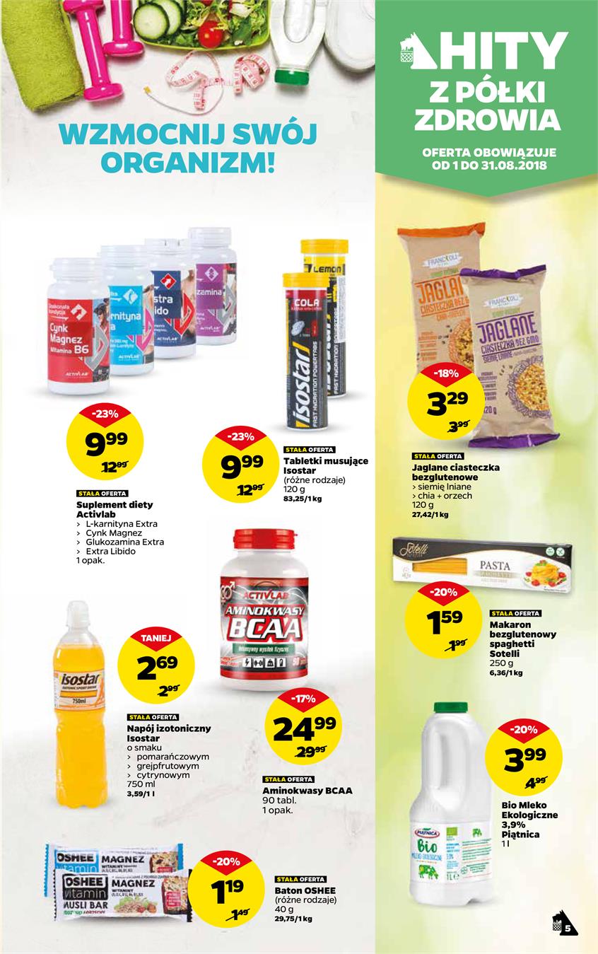 Gazetka Netto Sp. z o.o. nr 5 od 2018-08-13 do 2018-08-18