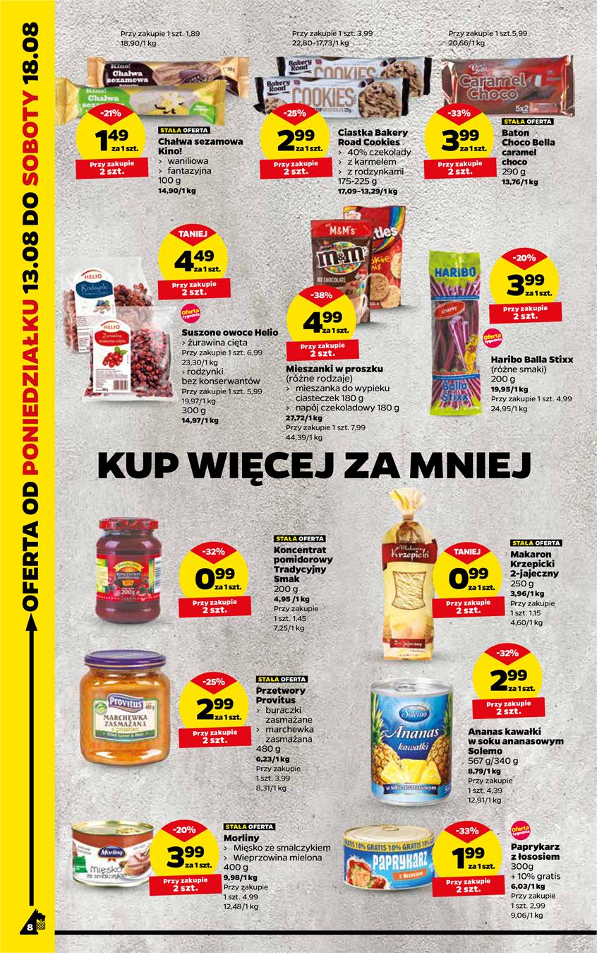 Gazetka Netto Sp. z o.o. nr 8 od 2018-08-13 do 2018-08-18