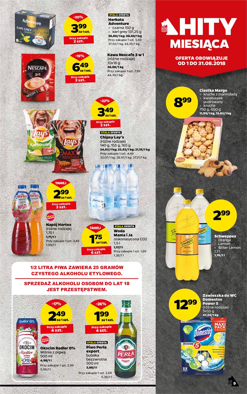 Gazetka Netto Sp. z o.o. nr 9 od 2018-08-13 do 2018-08-18