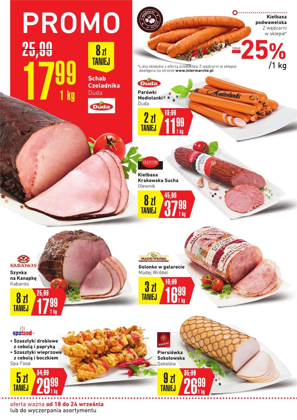 Gazetka SCA PR Polska Sp. z o.o. nr 6 od 2018-09-18 do 2018-09-24