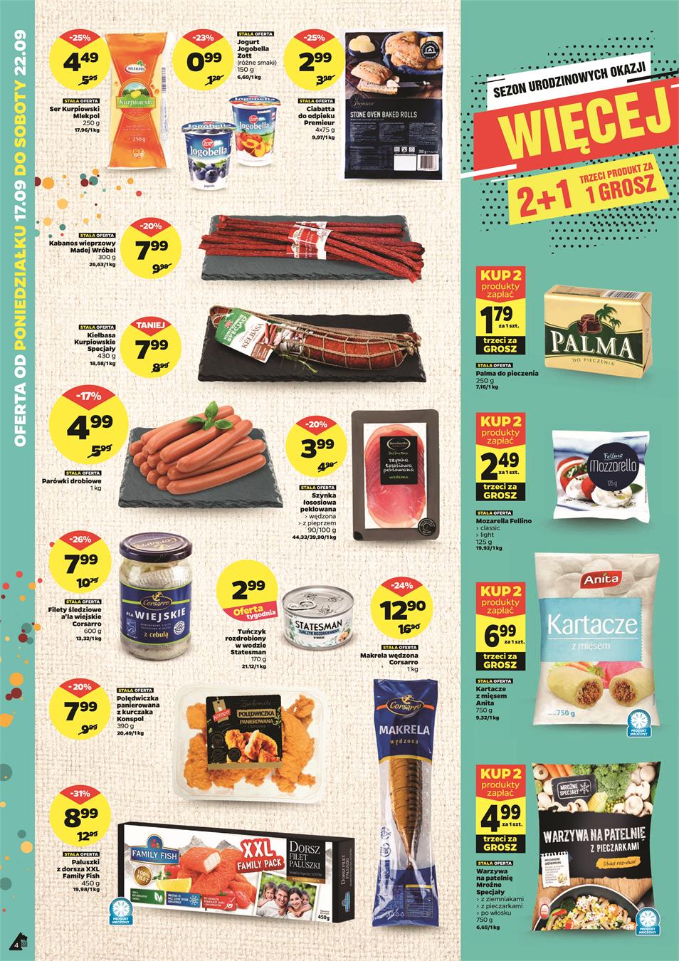 Gazetka Netto Sp. z o.o. nr 4 od 2018-09-17 do 2018-09-22