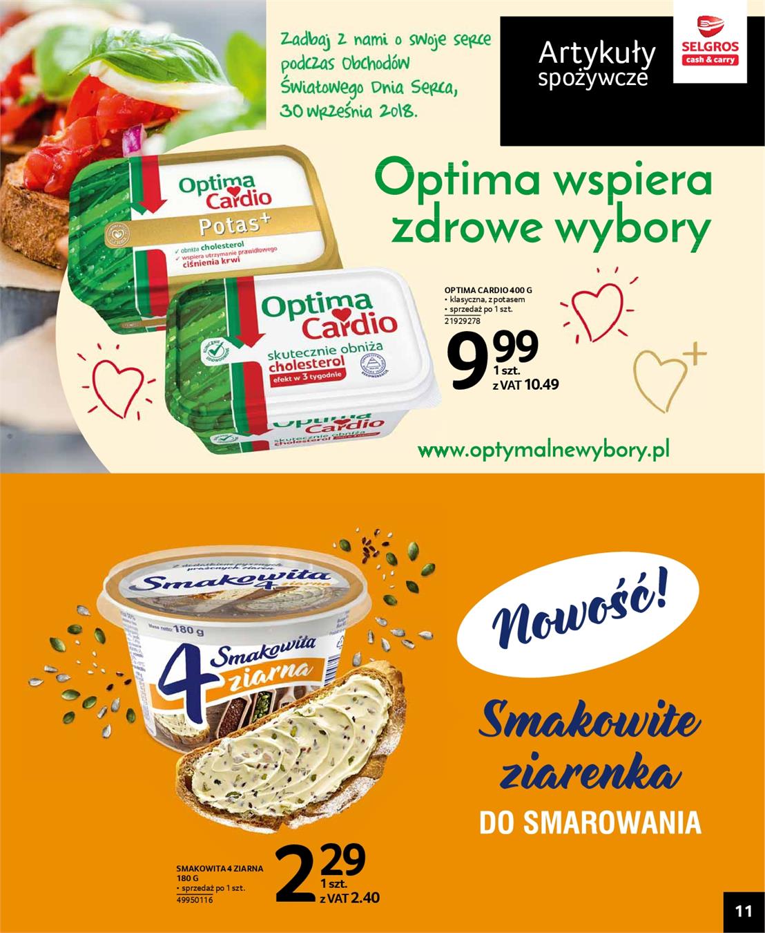 Gazetka Selgros Sp. z o.o. nr 11 od 2018-09-27 do 2018-10-10