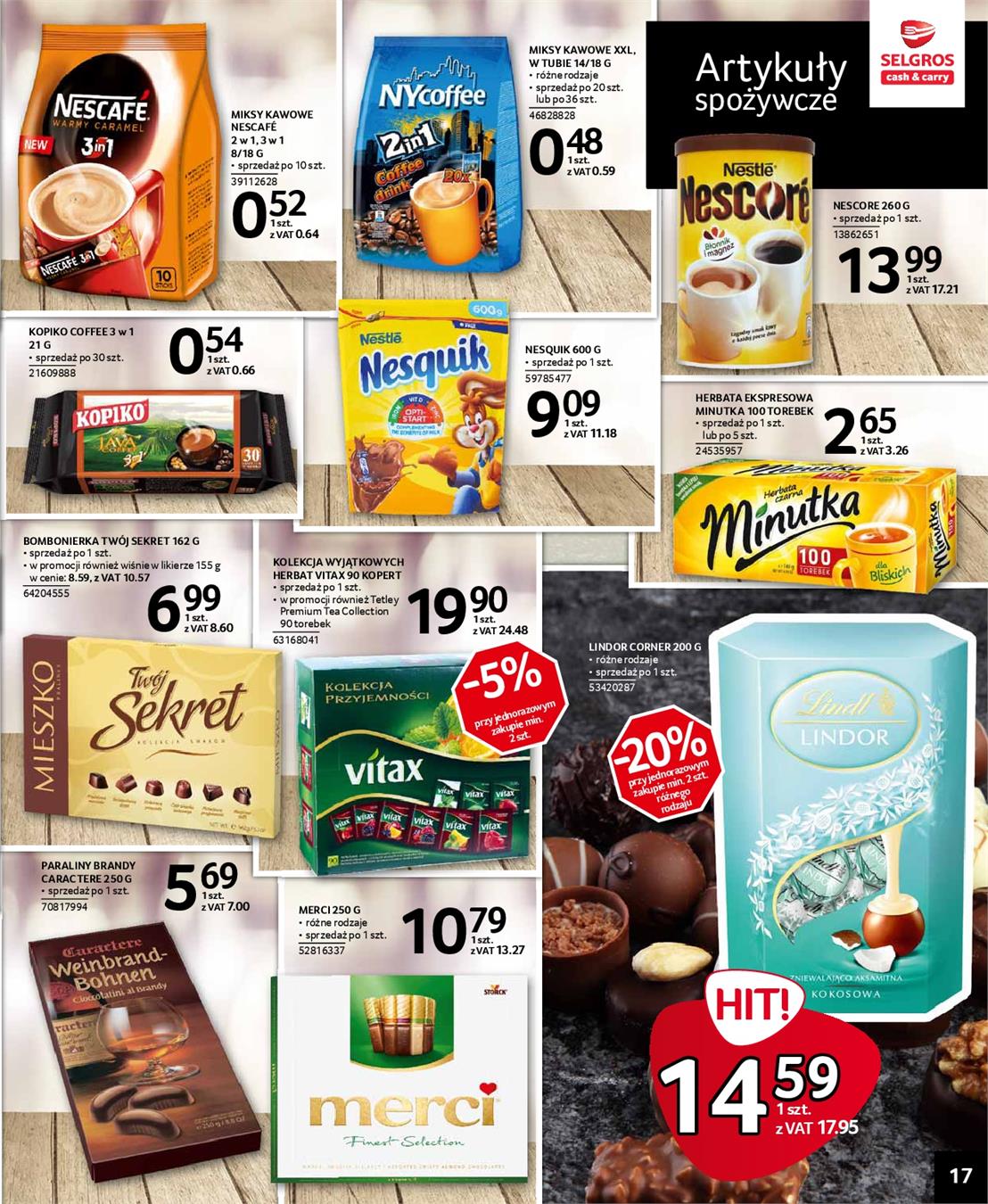 Gazetka Selgros Sp. z o.o. nr 17 od 2018-09-27 do 2018-10-10