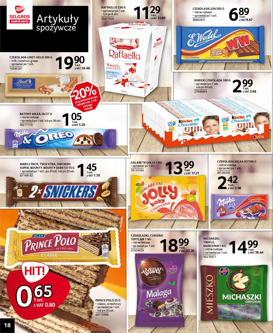 Gazetka Selgros Sp. z o.o. nr 18 od 2018-09-27 do 2018-10-10