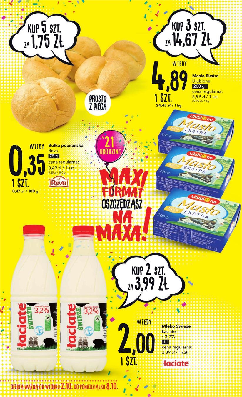 Gazetka SCA PR Polska Sp. z o.o. nr 2 od 2018-10-02 do 2018-10-08