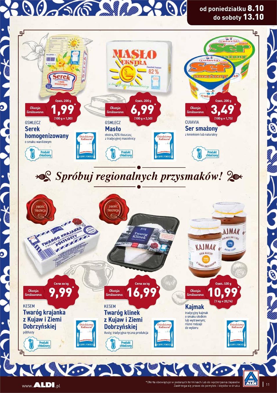 Gazetka ALDI SP Z O O nr 3 od 2018-10-08 do 2018-10-13
