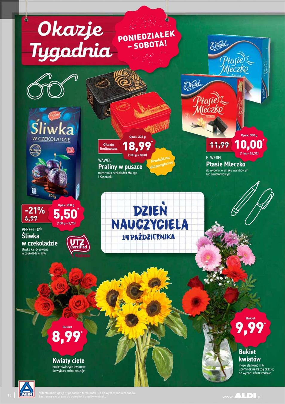 Gazetka ALDI SP Z O O nr 8 od 2018-10-08 do 2018-10-13