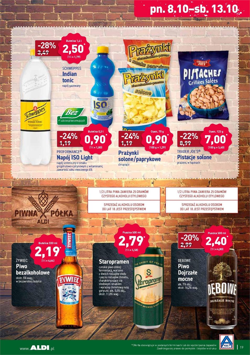 Gazetka ALDI SP Z O O nr 11 od 2018-10-08 do 2018-10-13