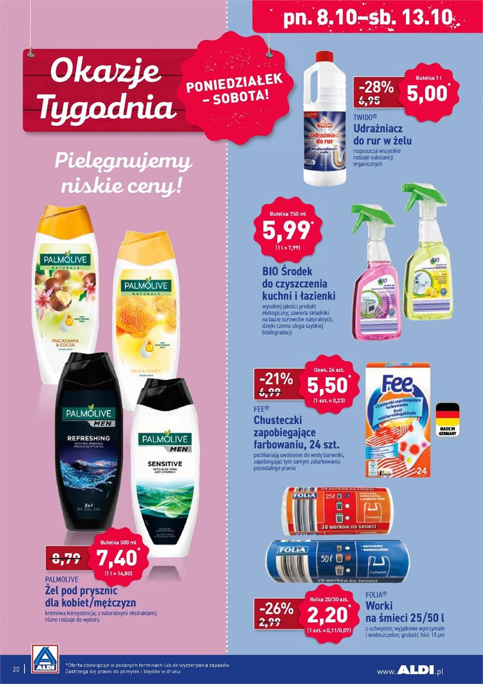 Gazetka ALDI SP Z O O nr 13 od 2018-10-08 do 2018-10-13