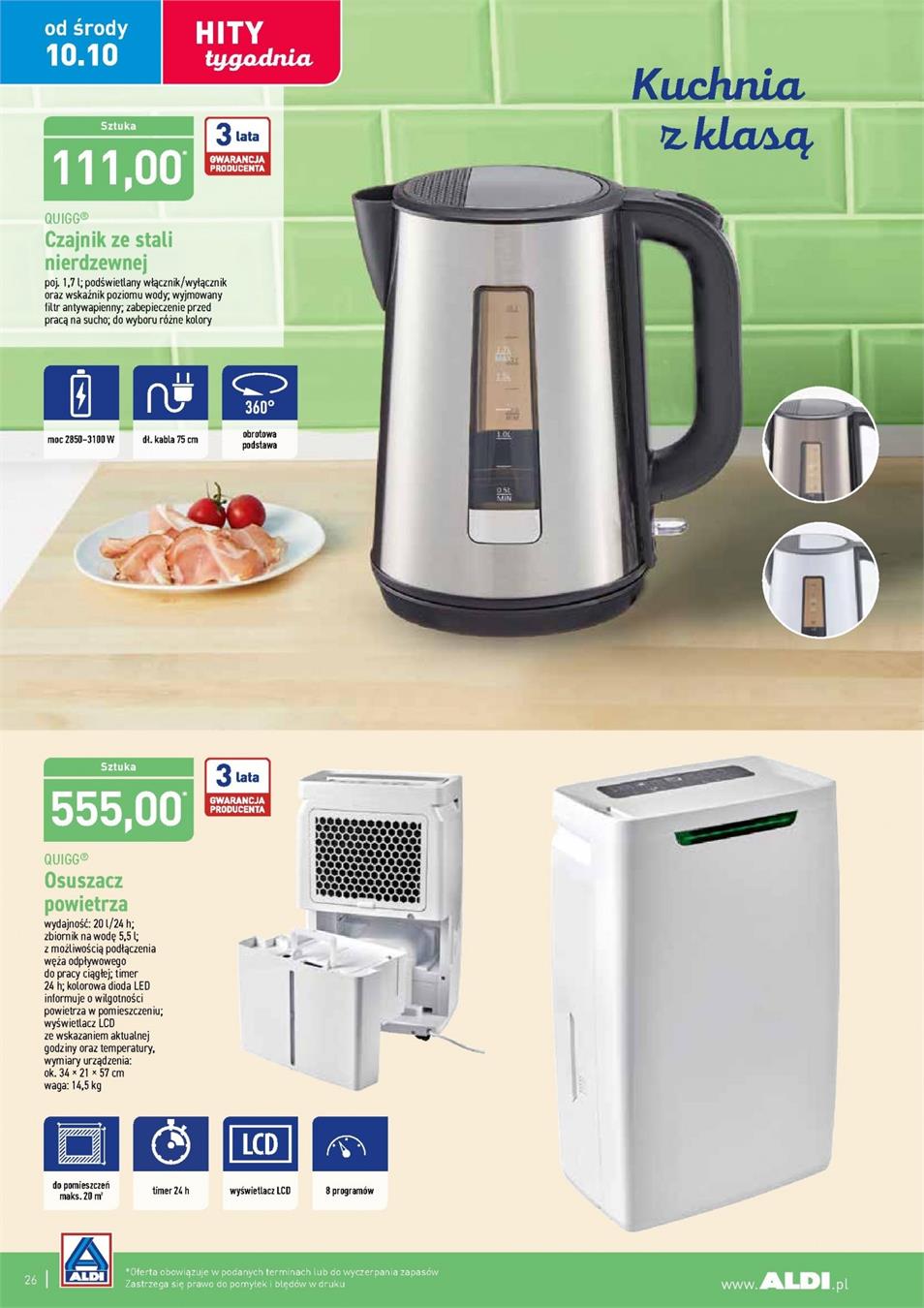Gazetka ALDI SP Z O O nr 19 od 2018-10-08 do 2018-10-13