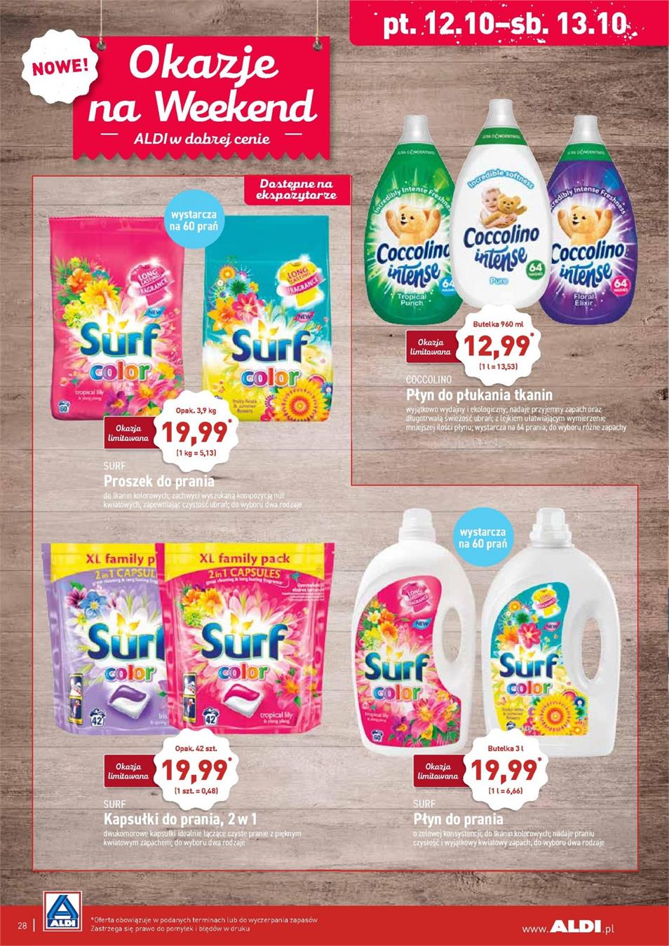 Gazetka ALDI SP Z O O nr 21 od 2018-10-08 do 2018-10-13