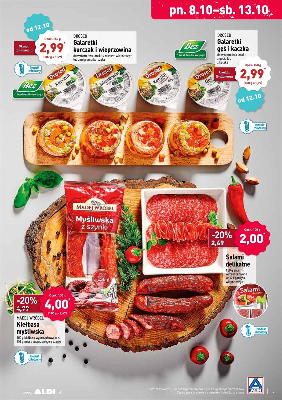 Gazetka ALDI SP Z O O nr 32 od 2018-10-08 do 2018-10-13