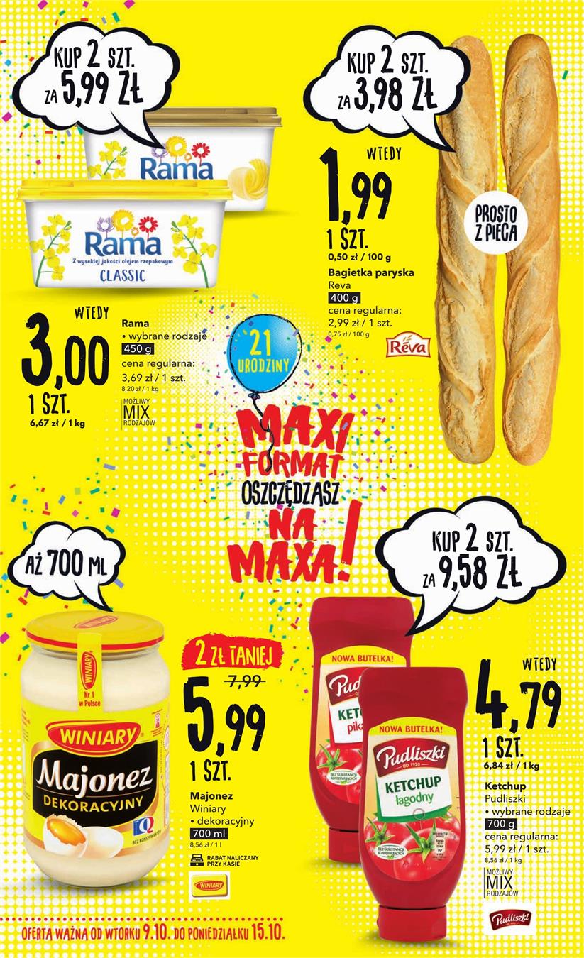 Gazetka SCA PR Polska Sp. z o.o. nr 4 od 2018-10-09 do 2018-10-15