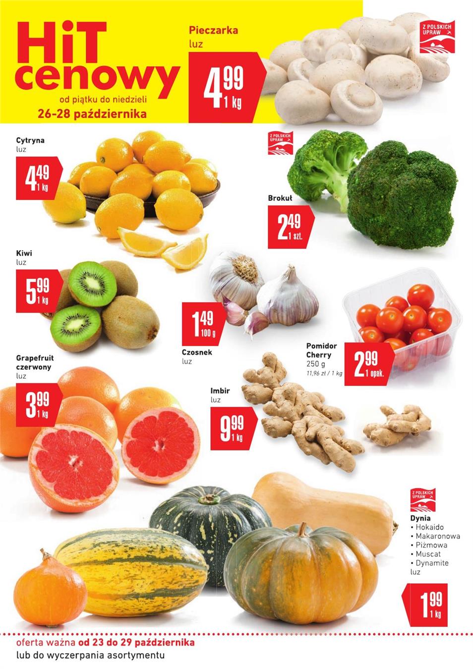 Gazetka SCA PR Polska Sp. z o.o. nr 12 od 2018-10-23 do 2018-10-29