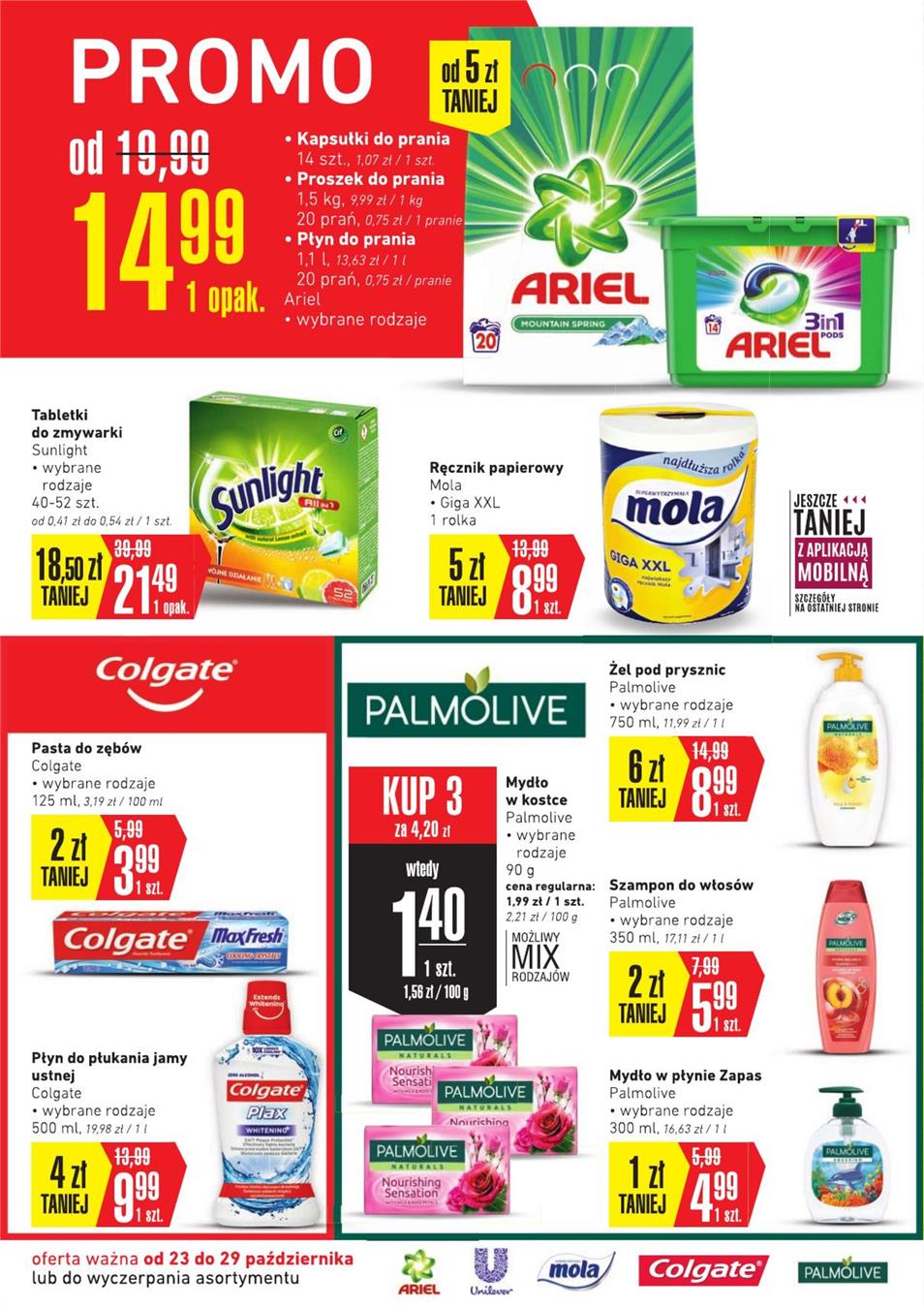 Gazetka SCA PR Polska Sp. z o.o. nr 13 od 2018-10-23 do 2018-10-29