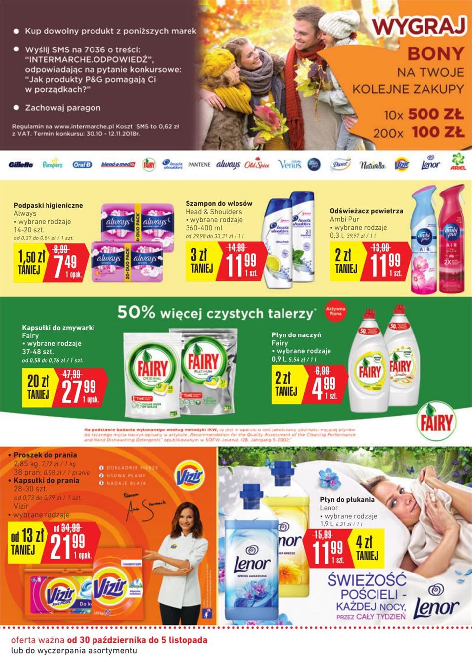 Gazetka SCA PR Polska Sp. z o.o. nr 8 od 2018-10-30 do 2018-11-05