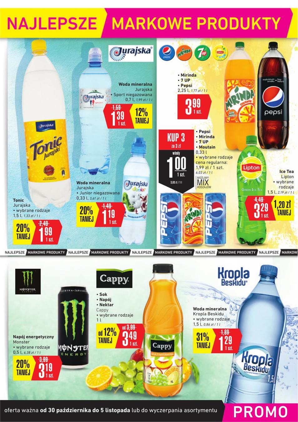 Gazetka SCA PR Polska Sp. z o.o. nr 19 od 2018-10-30 do 2018-11-05