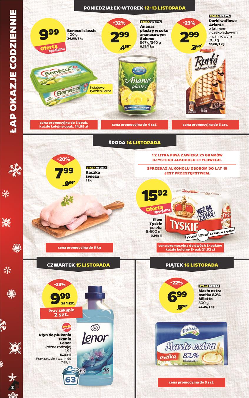 Gazetka Netto Sp. z o.o. nr 2 od 2018-11-12 do 2018-11-17