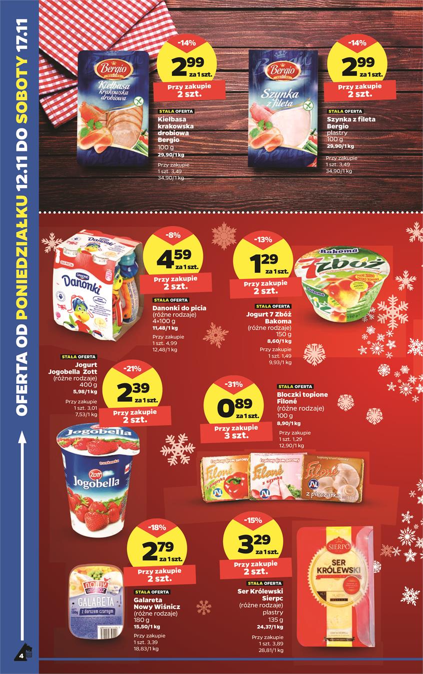 Gazetka Netto Sp. z o.o. nr 4 od 2018-11-12 do 2018-11-17