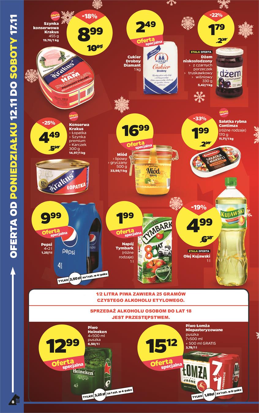 Gazetka Netto Sp. z o.o. nr 8 od 2018-11-12 do 2018-11-17