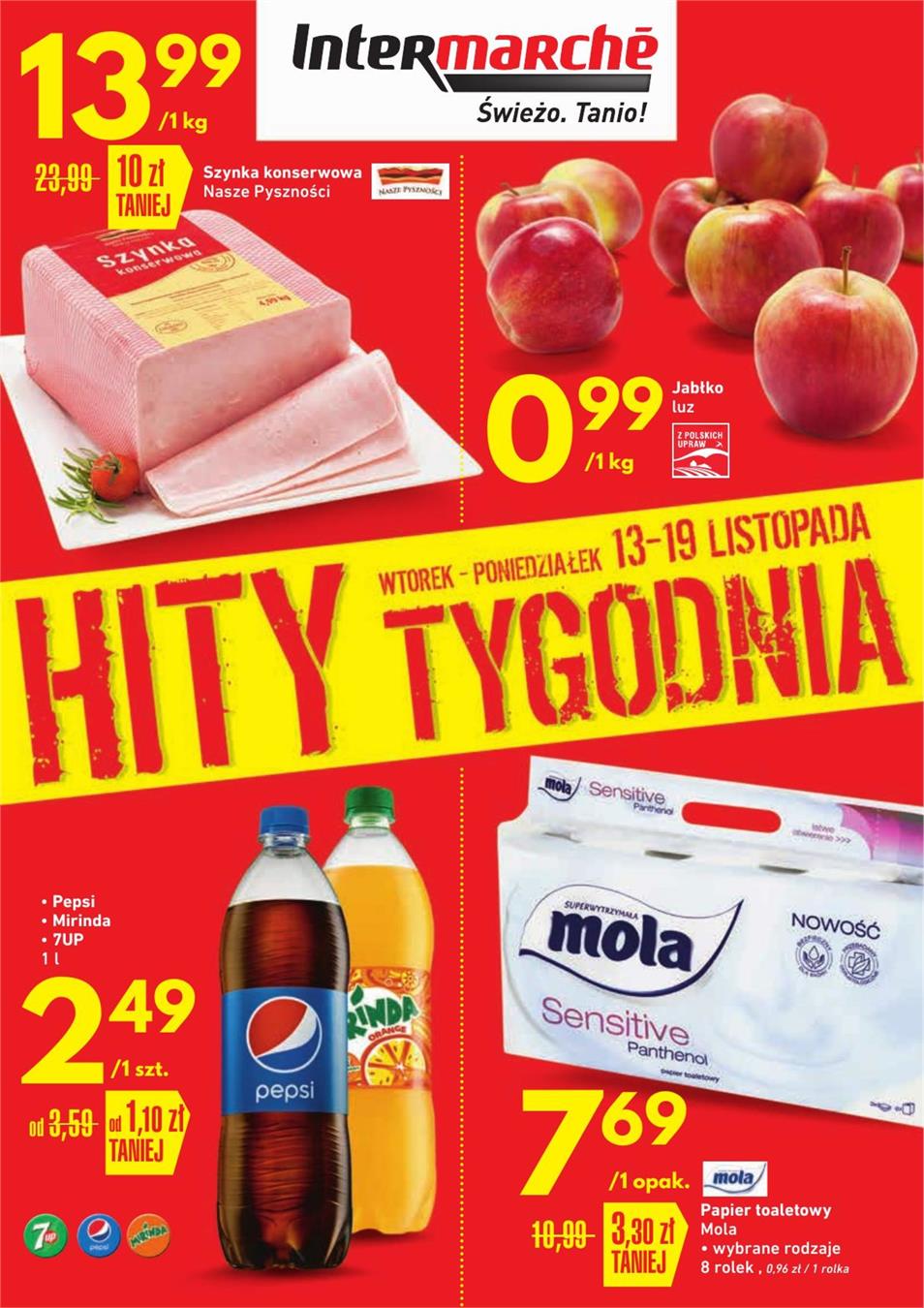 Gazetka SCA PR Polska Sp. z o.o. nr 1 od 2018-11-13 do 2018-11-19