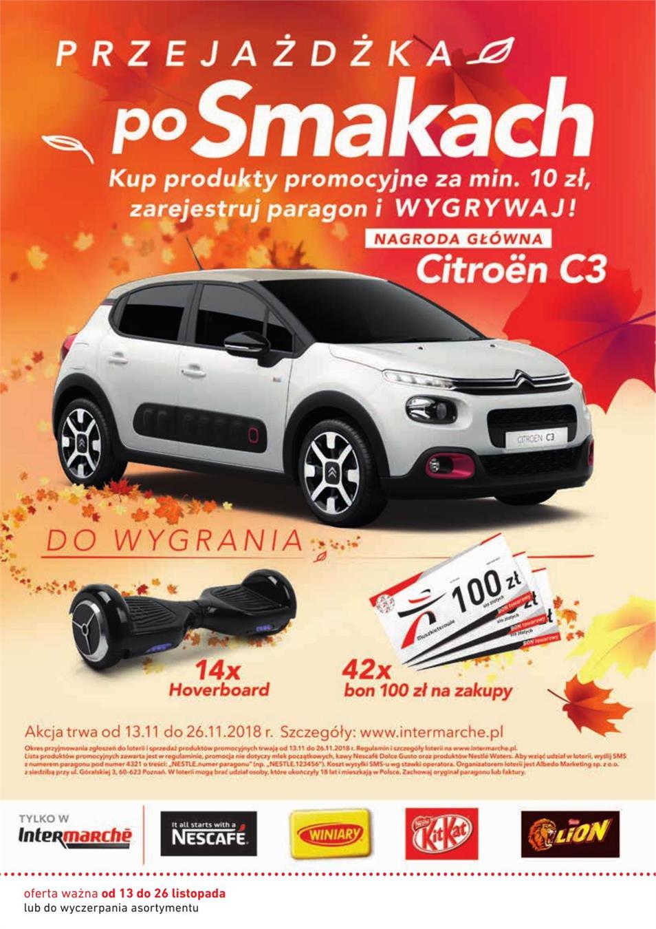 Gazetka SCA PR Polska Sp. z o.o. nr 2 od 2018-11-13 do 2018-11-19