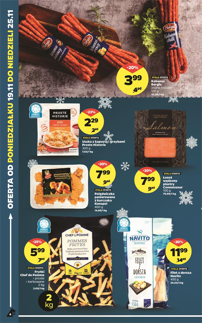 Gazetka Netto Sp. z o.o. nr 4 od 2018-11-19 do 2018-11-25