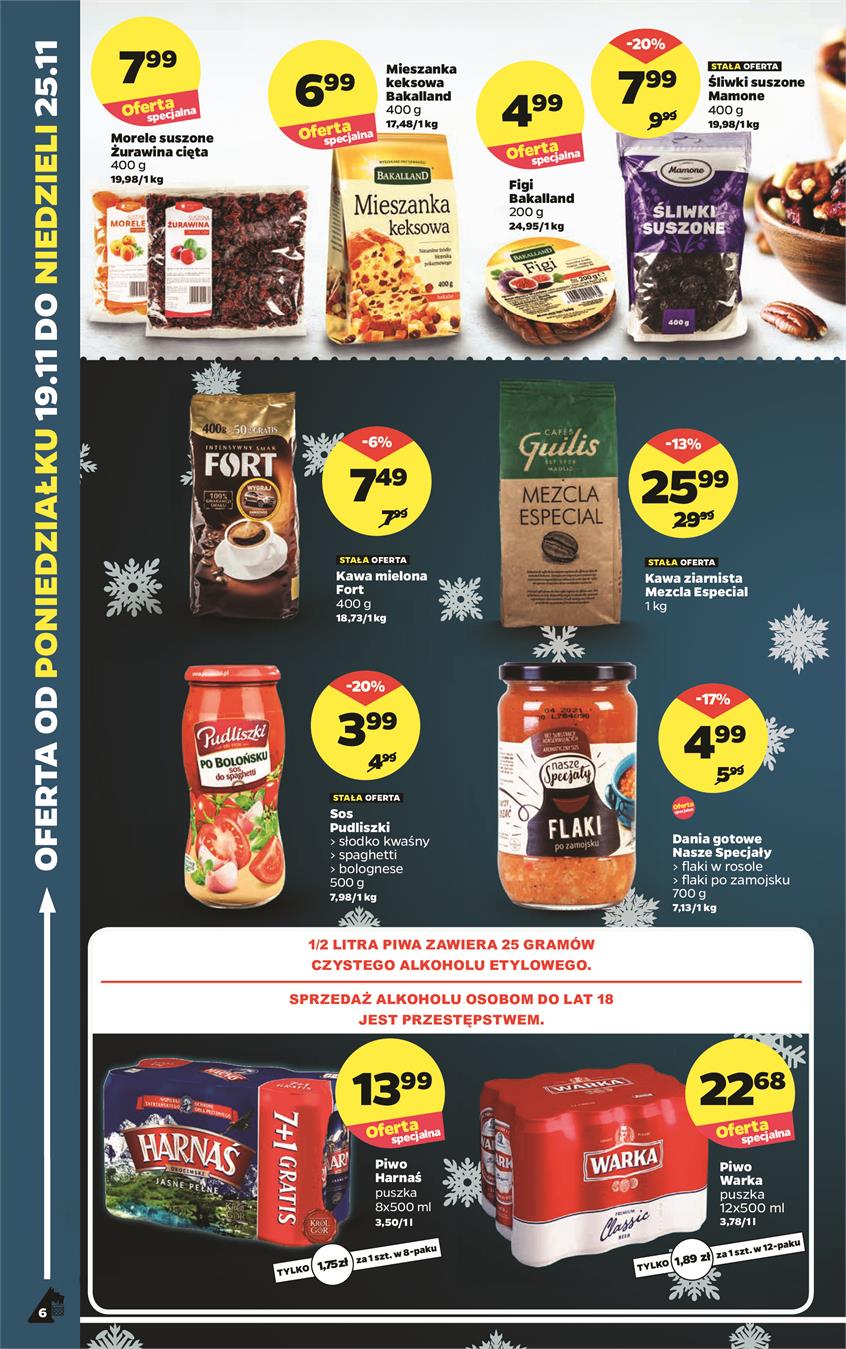 Gazetka Netto Sp. z o.o. nr 6 od 2018-11-19 do 2018-11-25