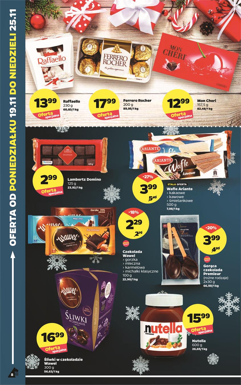 Gazetka Netto Sp. z o.o. nr 8 od 2018-11-19 do 2018-11-25