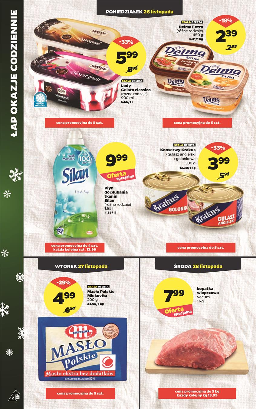 Gazetka Netto Sp. z o.o. nr 2 od 2018-11-26 do 2018-12-02