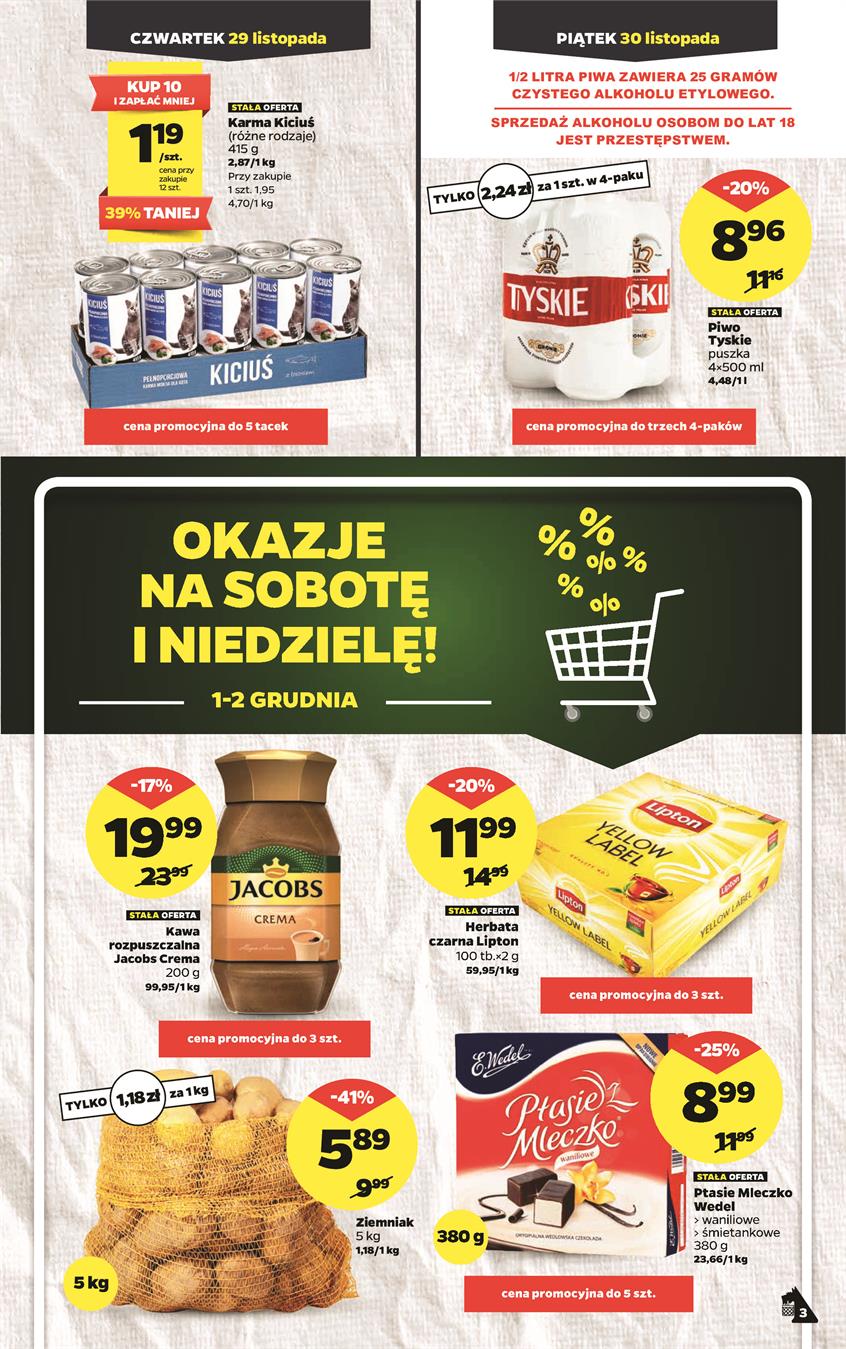 Gazetka Netto Sp. z o.o. nr 3 od 2018-11-26 do 2018-12-02