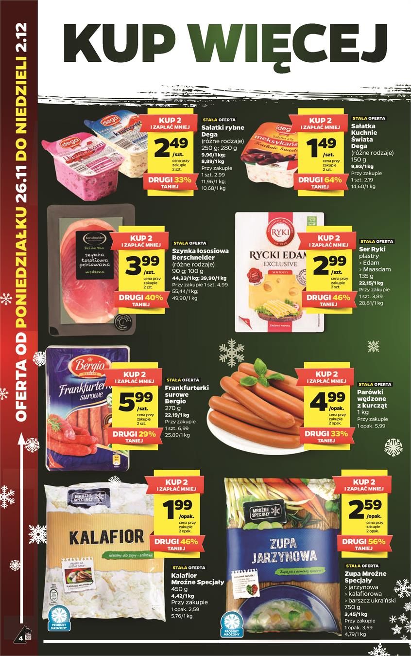 Gazetka Netto Sp. z o.o. nr 4 od 2018-11-26 do 2018-12-02