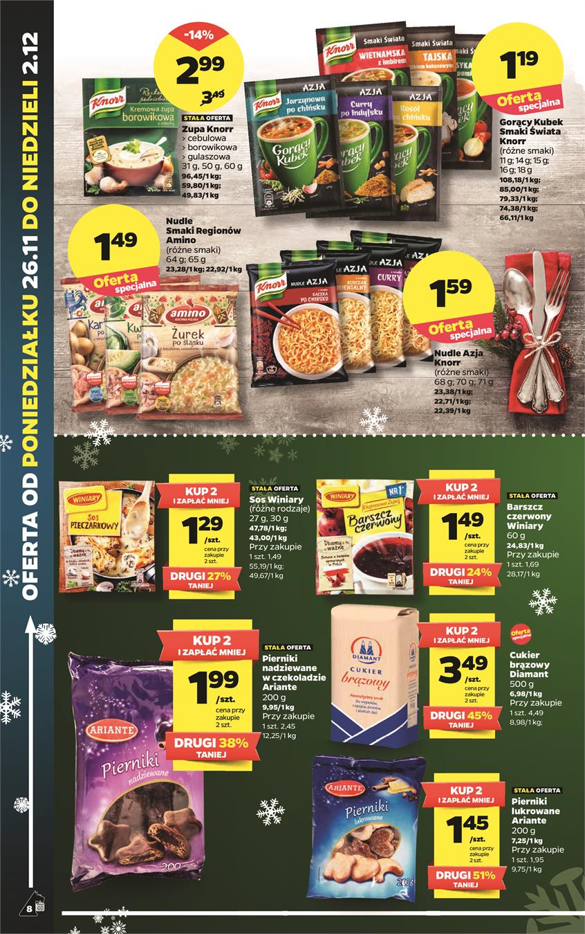 Gazetka Netto Sp. z o.o. nr 8 od 2018-11-26 do 2018-12-02