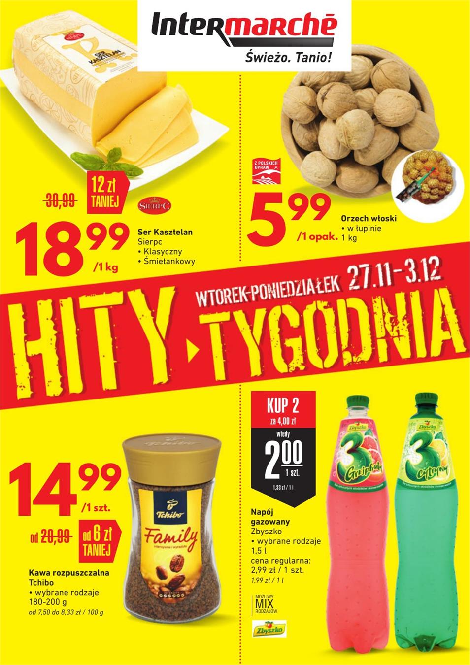 Gazetka SCA PR Polska Sp. z o.o. nr 1 od 2018-11-27 do 2018-12-03