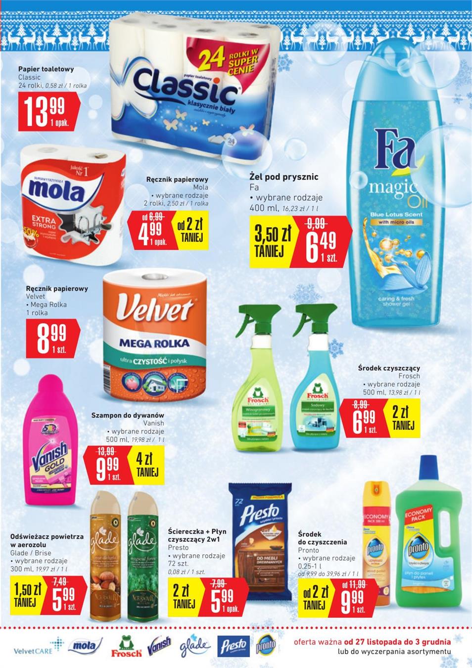 Gazetka SCA PR Polska Sp. z o.o. nr 7 od 2018-11-27 do 2018-12-03