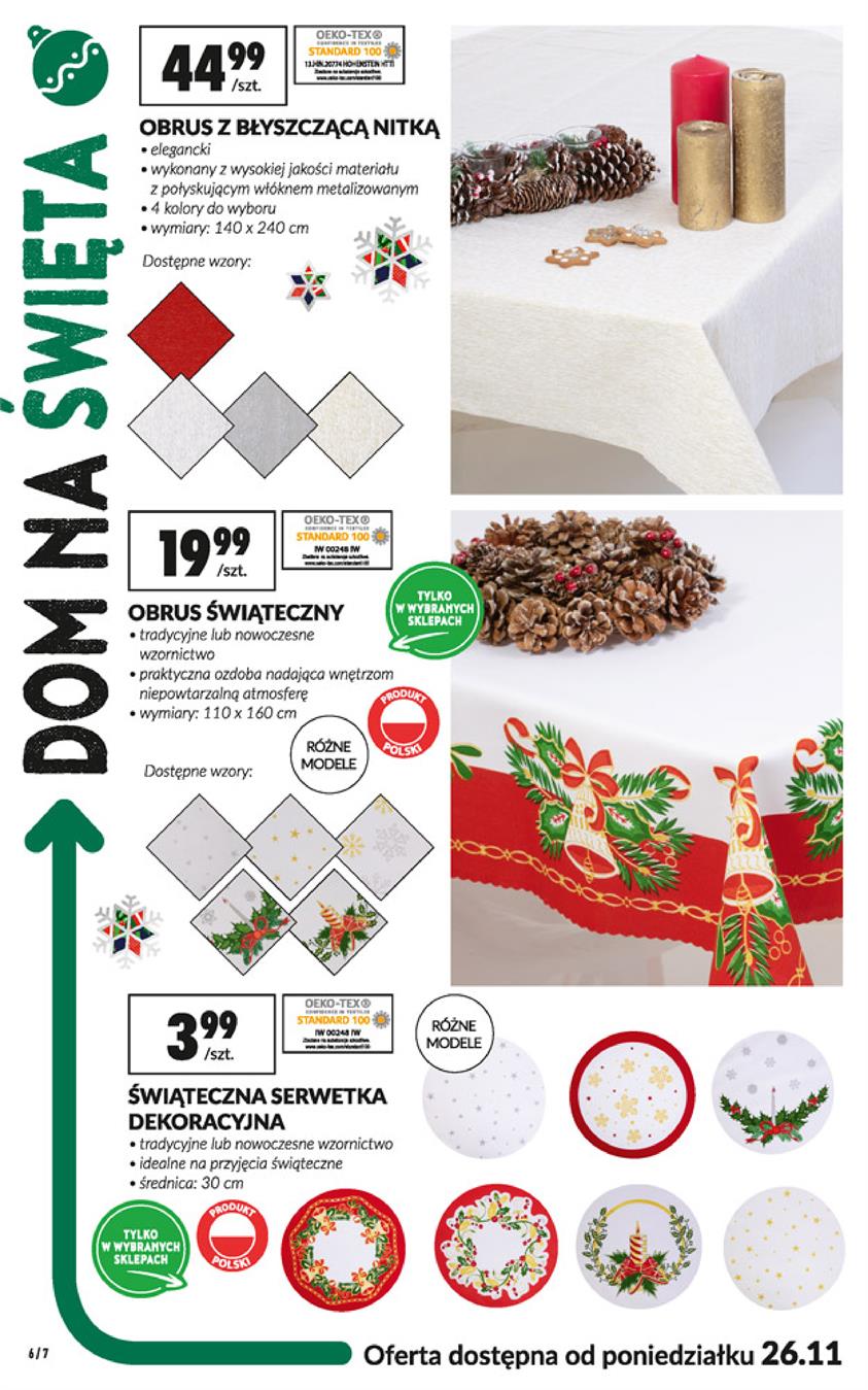 Gazetka Jeronimo Martins Polska SA nr 6 od 2018-11-26 do 2018-12-08