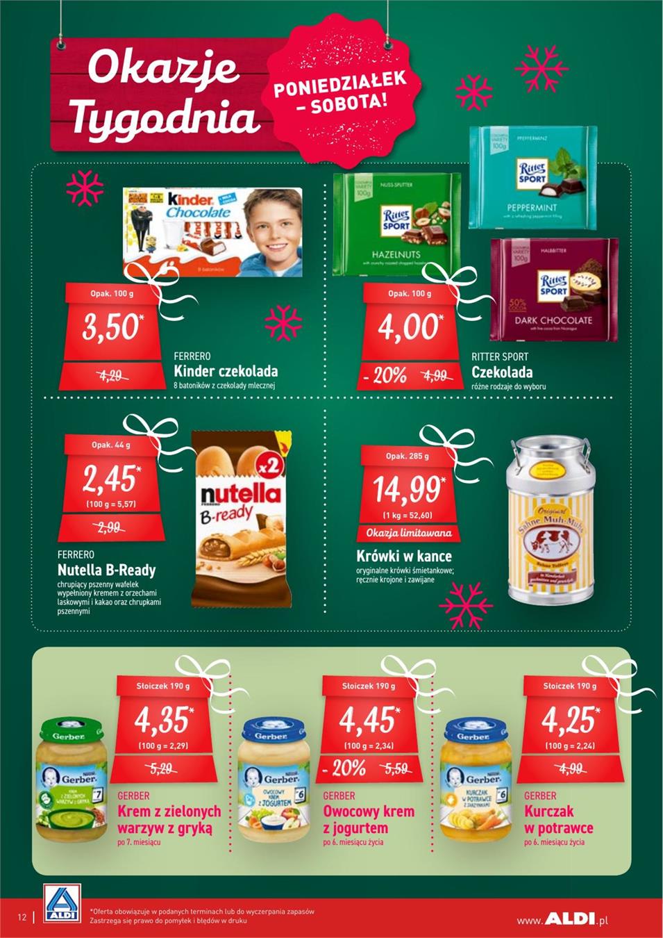 Gazetka ALDI SP Z O O nr 4 od 2018-12-03 do 2018-12-09
