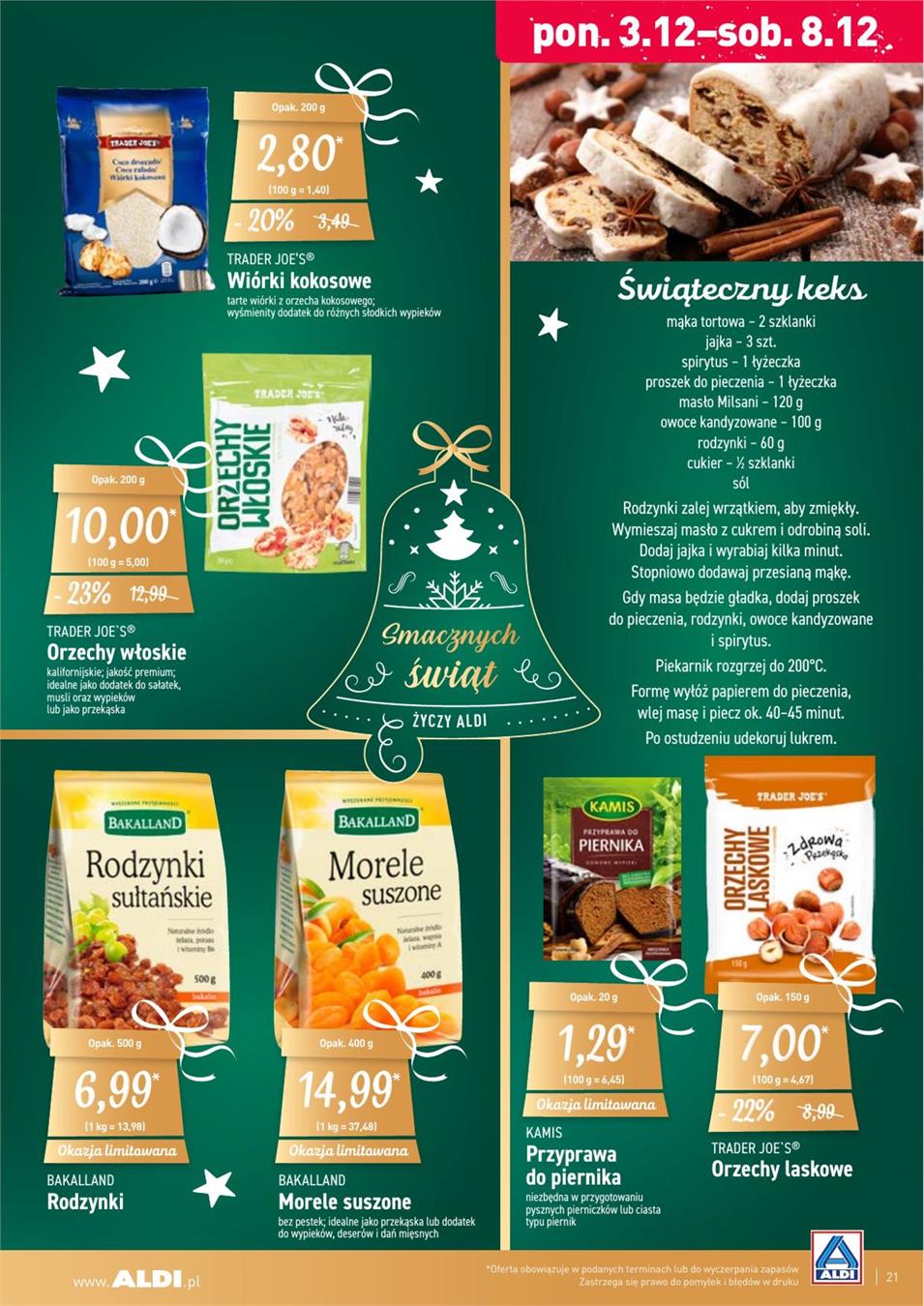 Gazetka ALDI SP Z O O nr 14 od 2018-12-03 do 2018-12-09