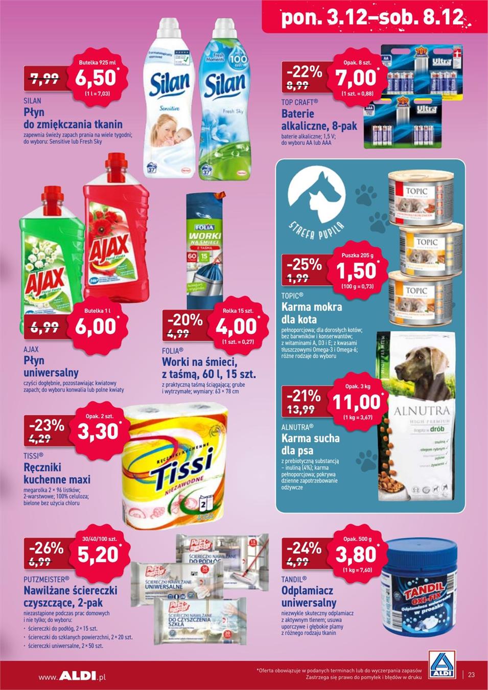 Gazetka ALDI SP Z O O nr 16 od 2018-12-03 do 2018-12-09