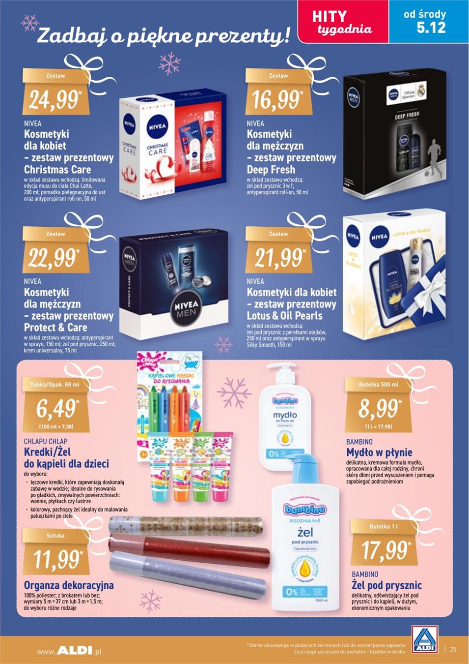 Gazetka ALDI SP Z O O nr 18 od 2018-12-03 do 2018-12-09