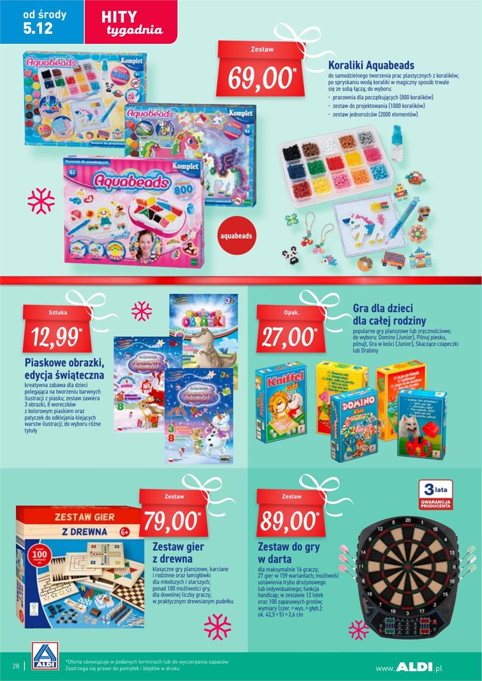 Gazetka ALDI SP Z O O nr 21 od 2018-12-03 do 2018-12-09