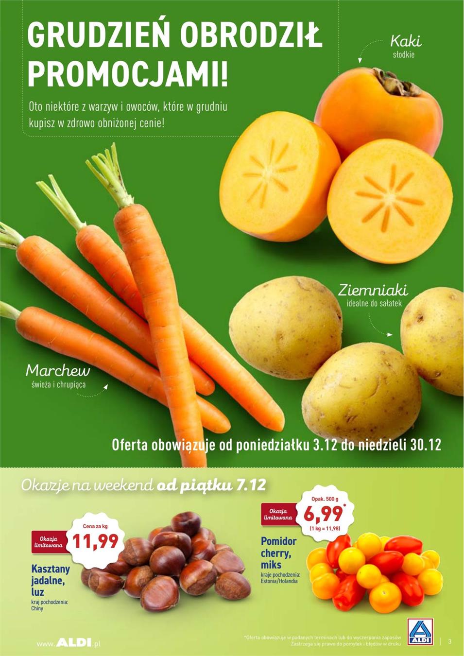 Gazetka ALDI SP Z O O nr 23 od 2018-12-03 do 2018-12-09