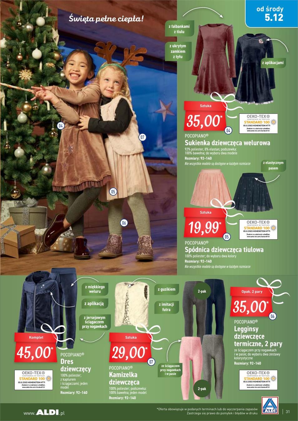 Gazetka ALDI SP Z O O nr 25 od 2018-12-03 do 2018-12-09